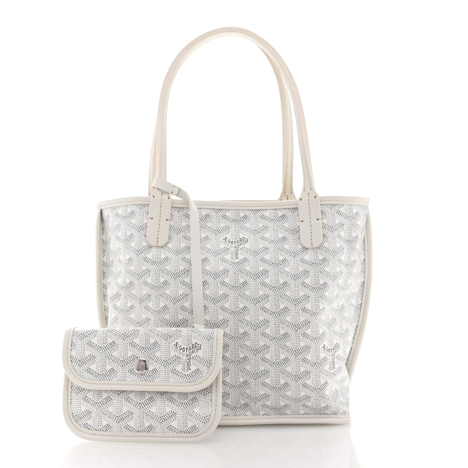 Goyard Goyardine Reversible Mini Anjou White 3 of 10