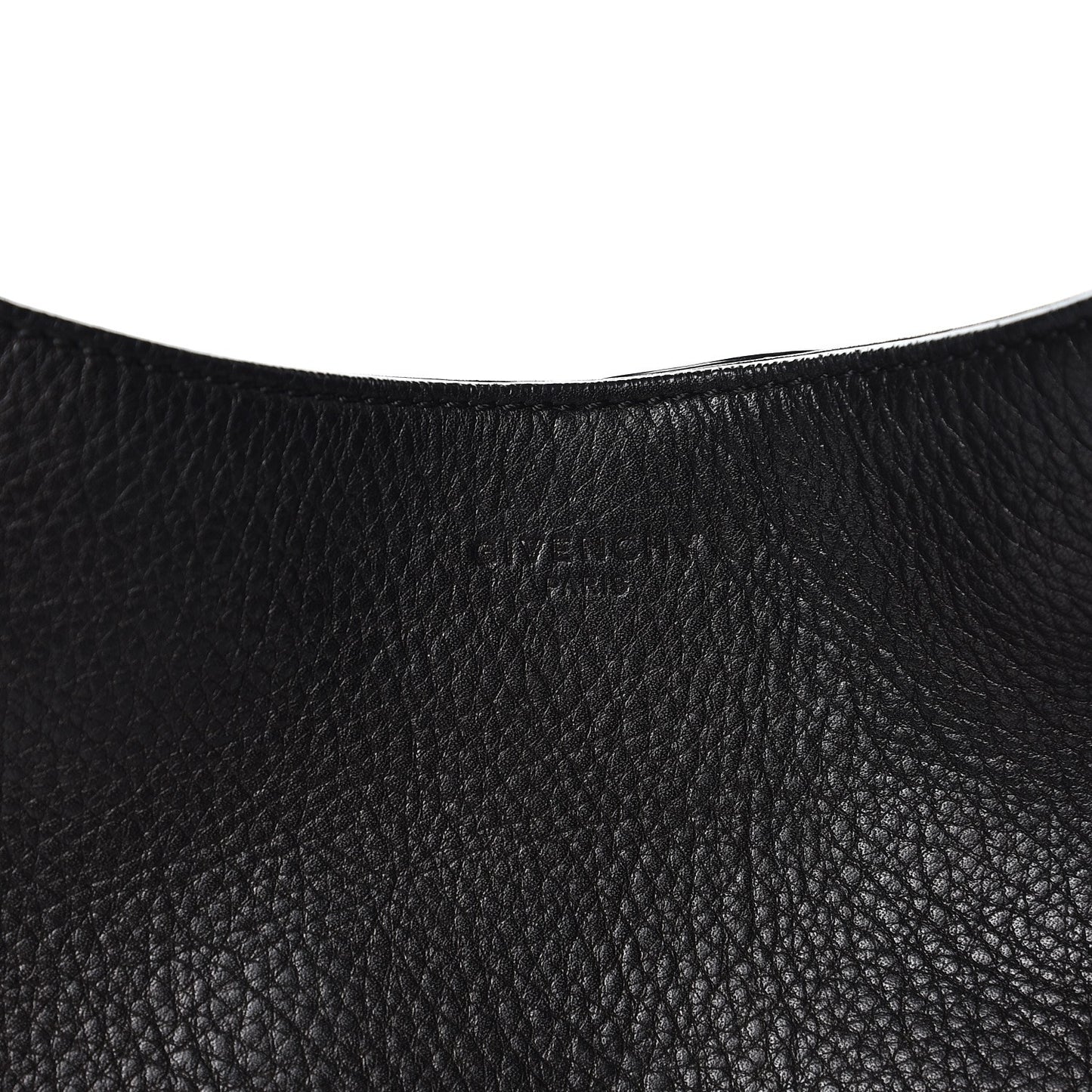 Calfskin Small Studded Obsedia Hobo Black