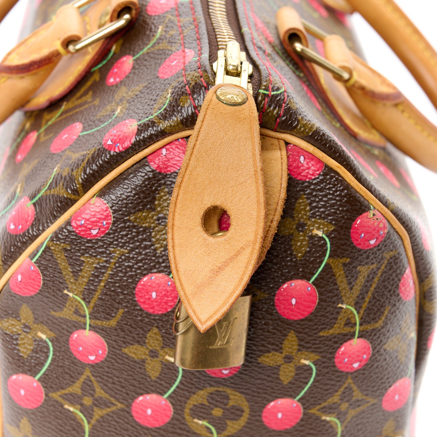 Louis Vuitton Monogram Cerises Speedy 25 14 of 14