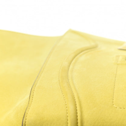 Celine Nubuck Medium Phantom Luggage Chartreuse 9 of 16