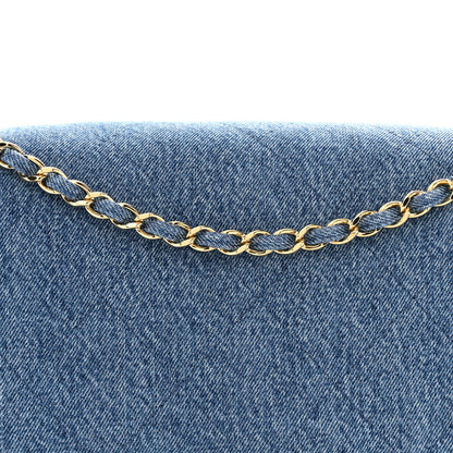 Chanel Denim Souplissimo Maxi Flap Blue 8 of 10