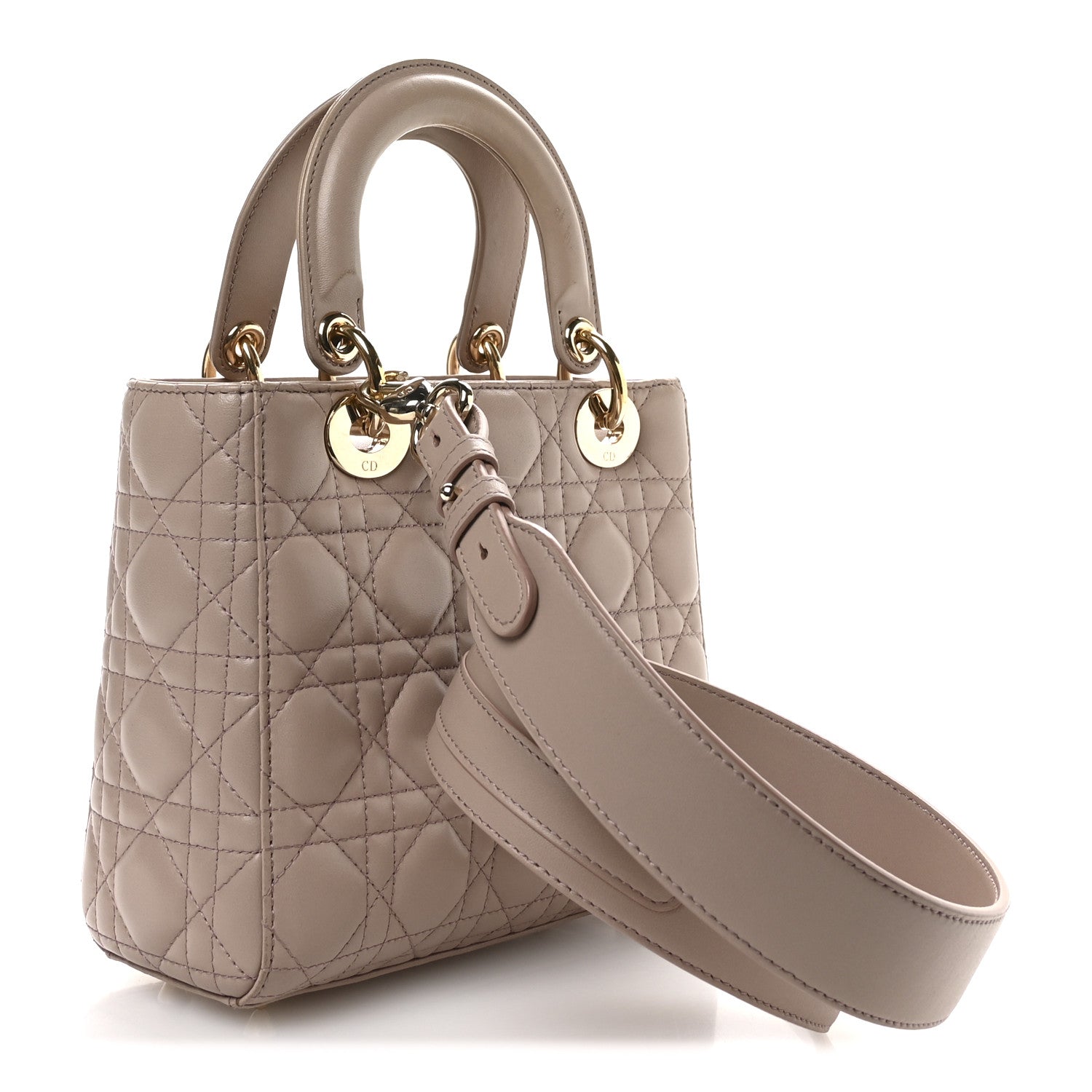 Christian Dior Lambskin Cannage Small My ABC Dior Lady Dior Fard 3 of 10