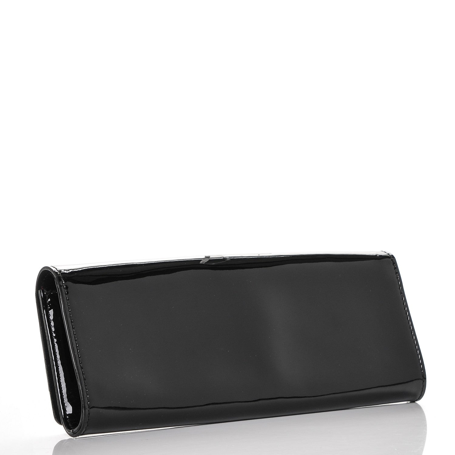 Gucci Patent Romy Clutch Black 3 of 7