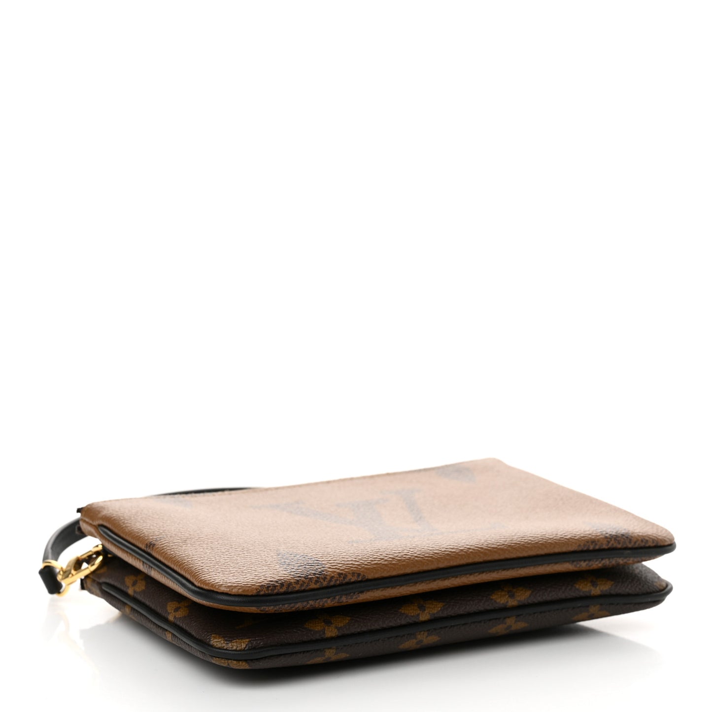 Reverse Monogram Giant Double Zip Pochette