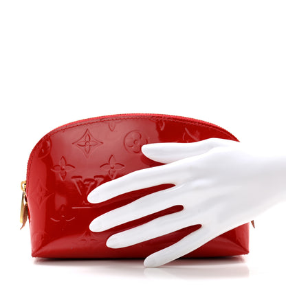 Louis Vuitton Vernis Cosmetic Pouch Pomme D'Amour 2 of 8