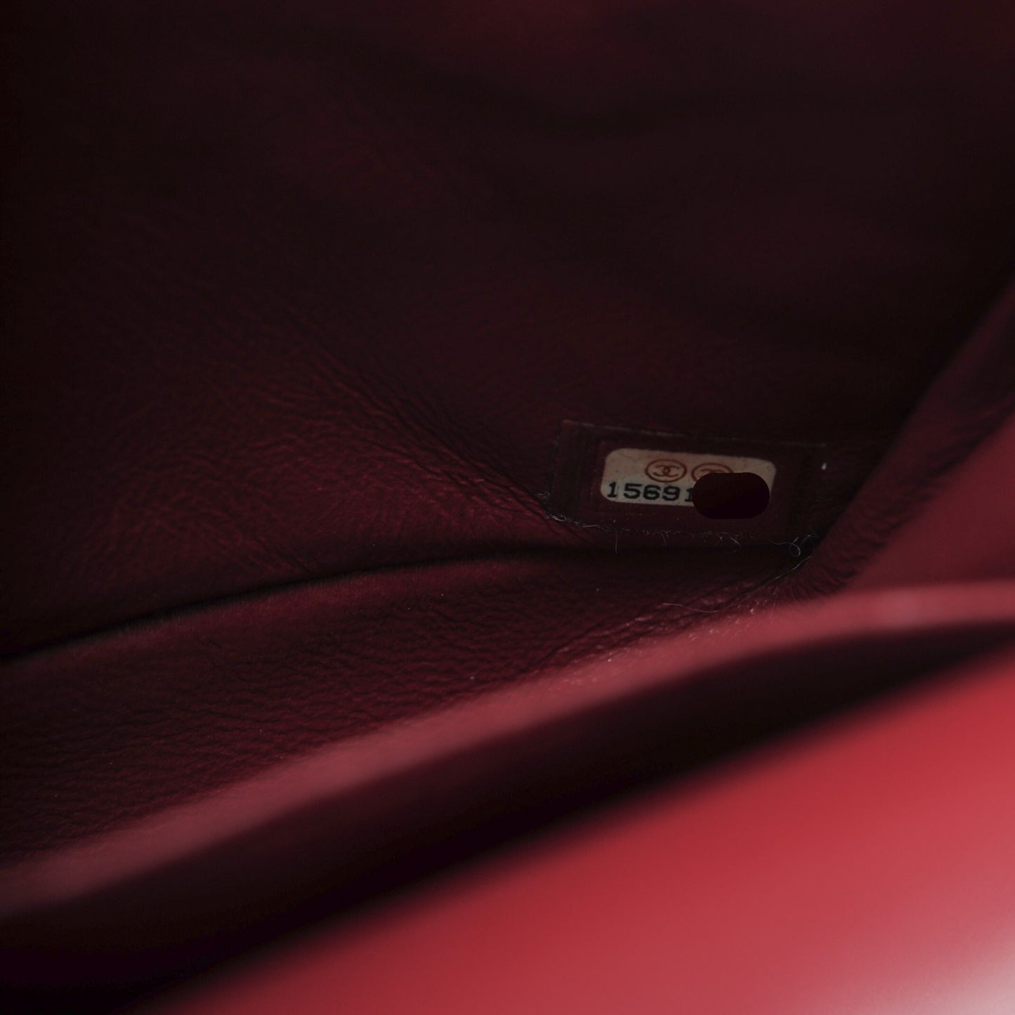 Aged Calfskin Quilted 2.55 Reissue 226 Flap Red