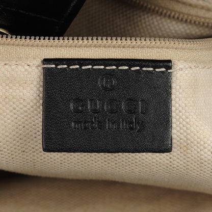 Gucci Monogram Medium Sukey Tote Black 6 of 11
