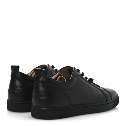 Christian Louboutin Calfskin Mens Low Top Sneaker 43.5 Black 5 of 11