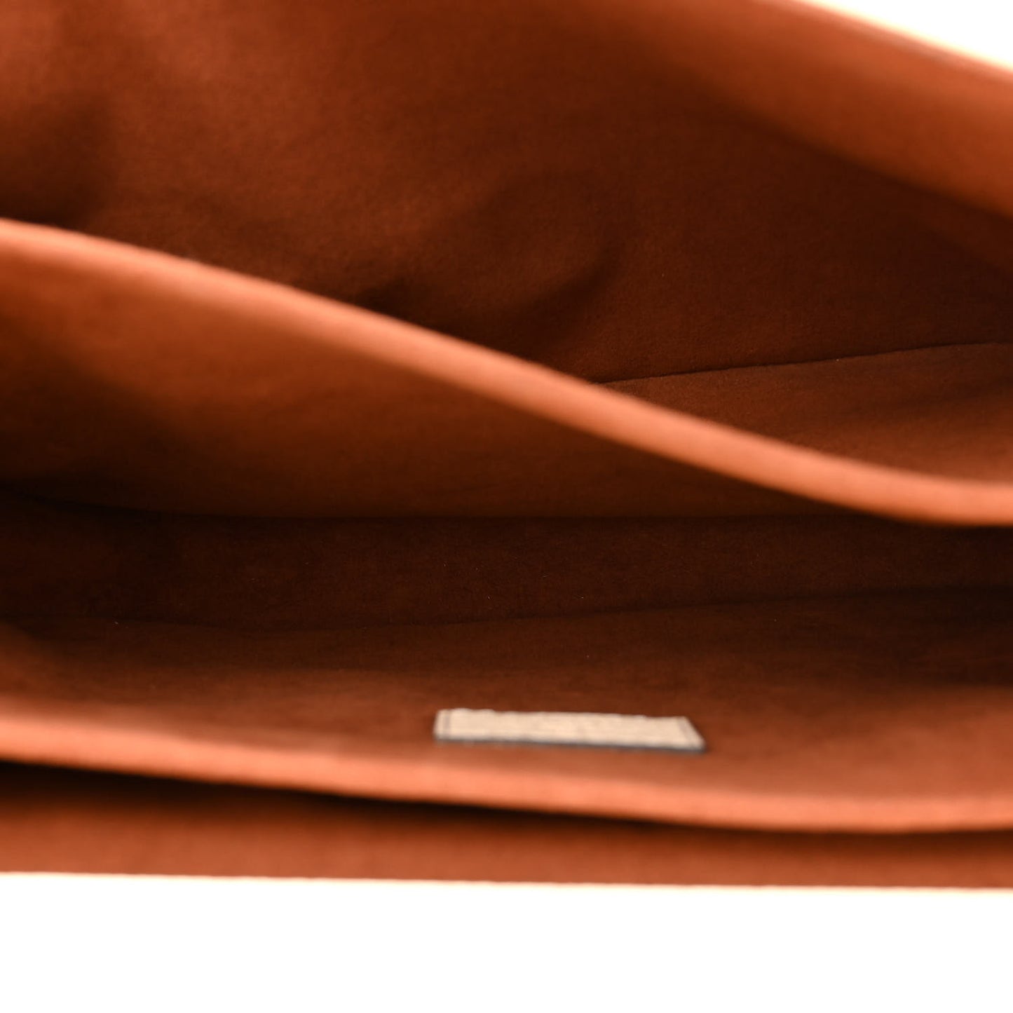Empreinte Braided Pochette Metis Creme Beige Caramel