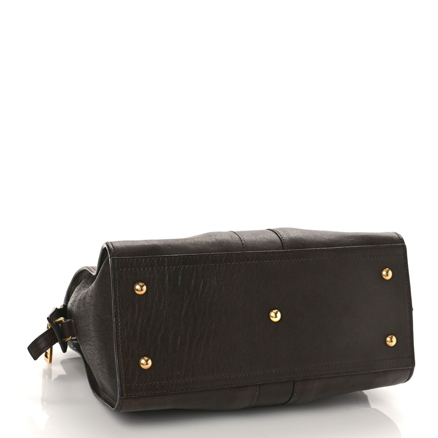 Saint Laurent Sheepskin Small Cabas Chyc Dark Brown 4 of 9