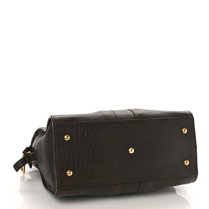 Saint Laurent Sheepskin Small Cabas Chyc Dark Brown 4 of 9