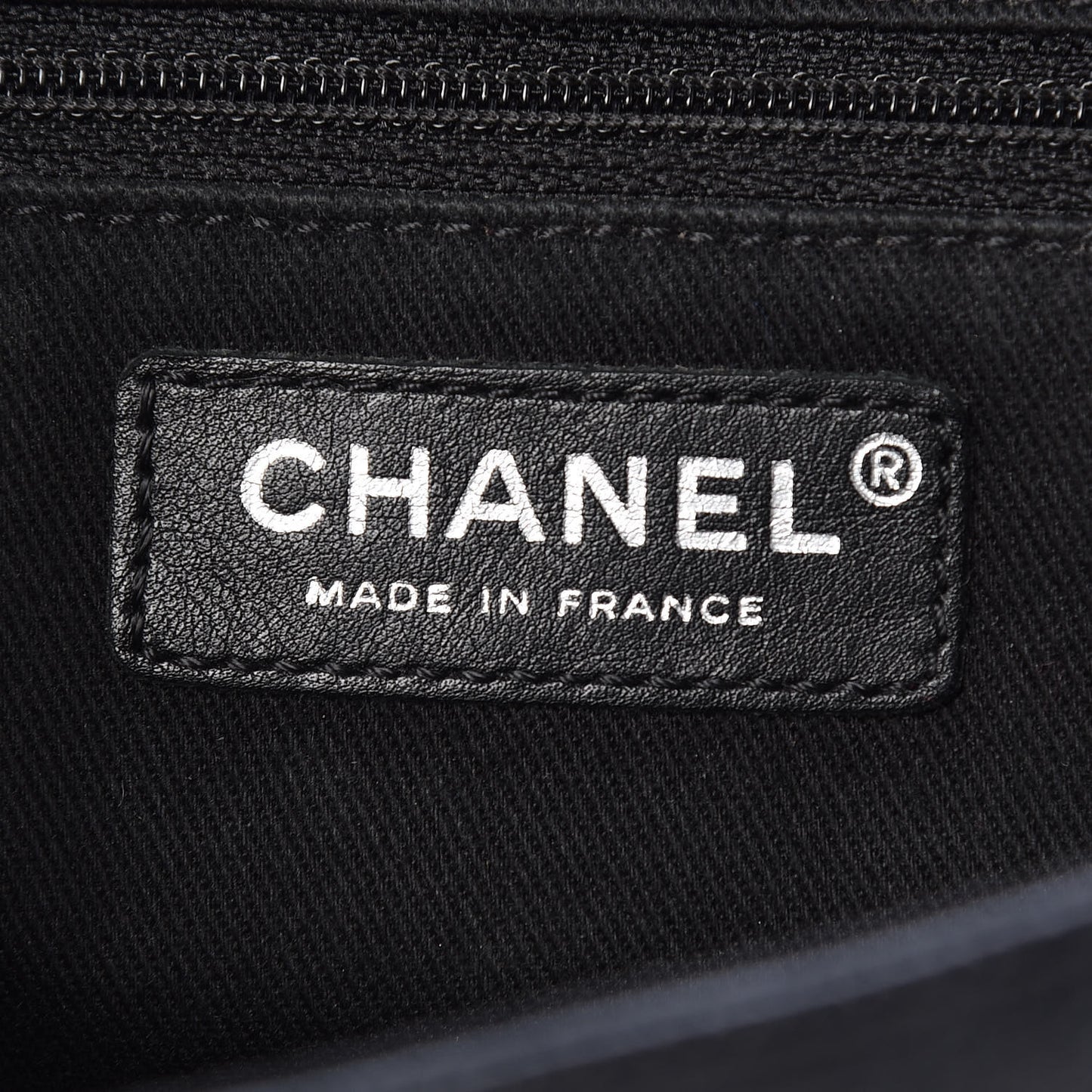 Caviar Half Moon Large Flap Black
