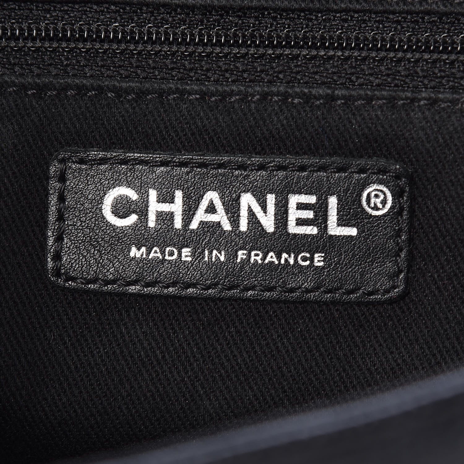 Chanel Caviar Half Moon Large Flap Black 8 of 11