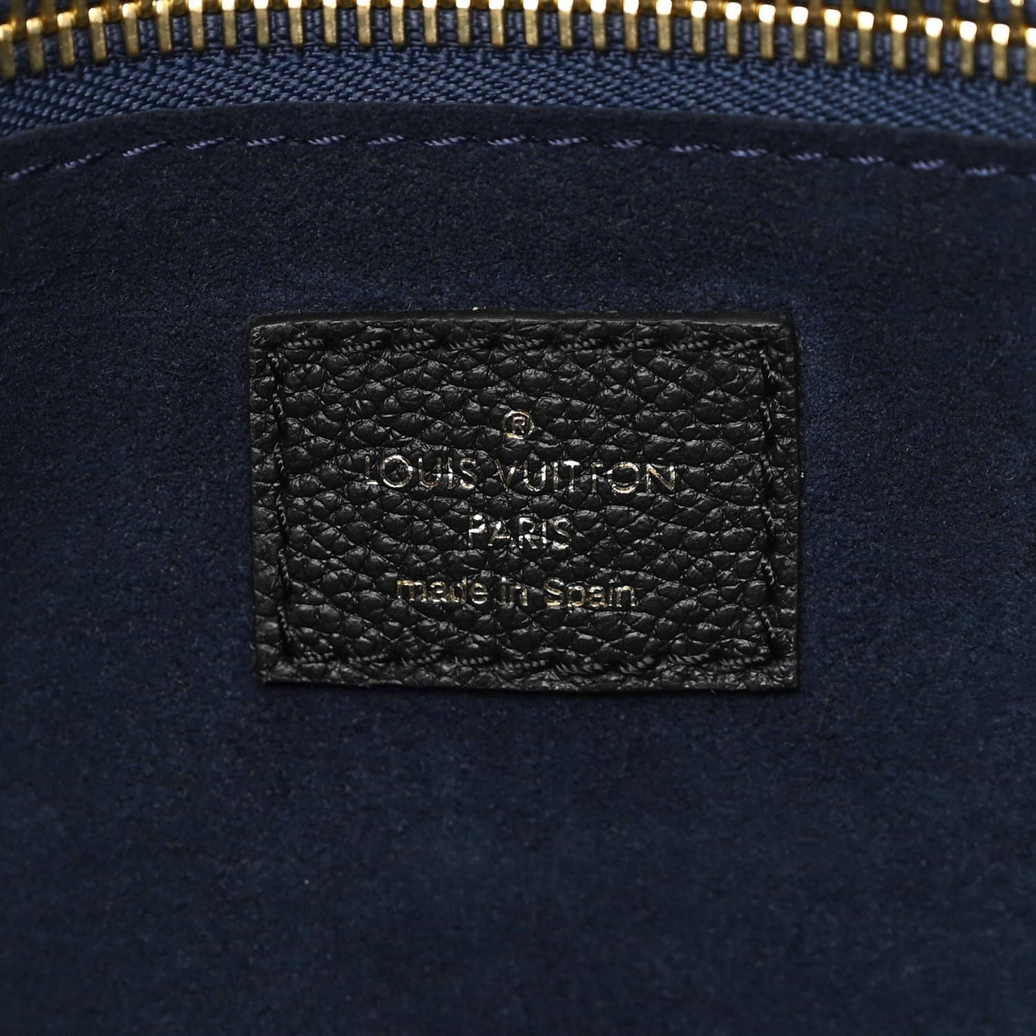 Louis Vuitton Empreinte Monogram Giant Neverfull MM Black 7 of 10