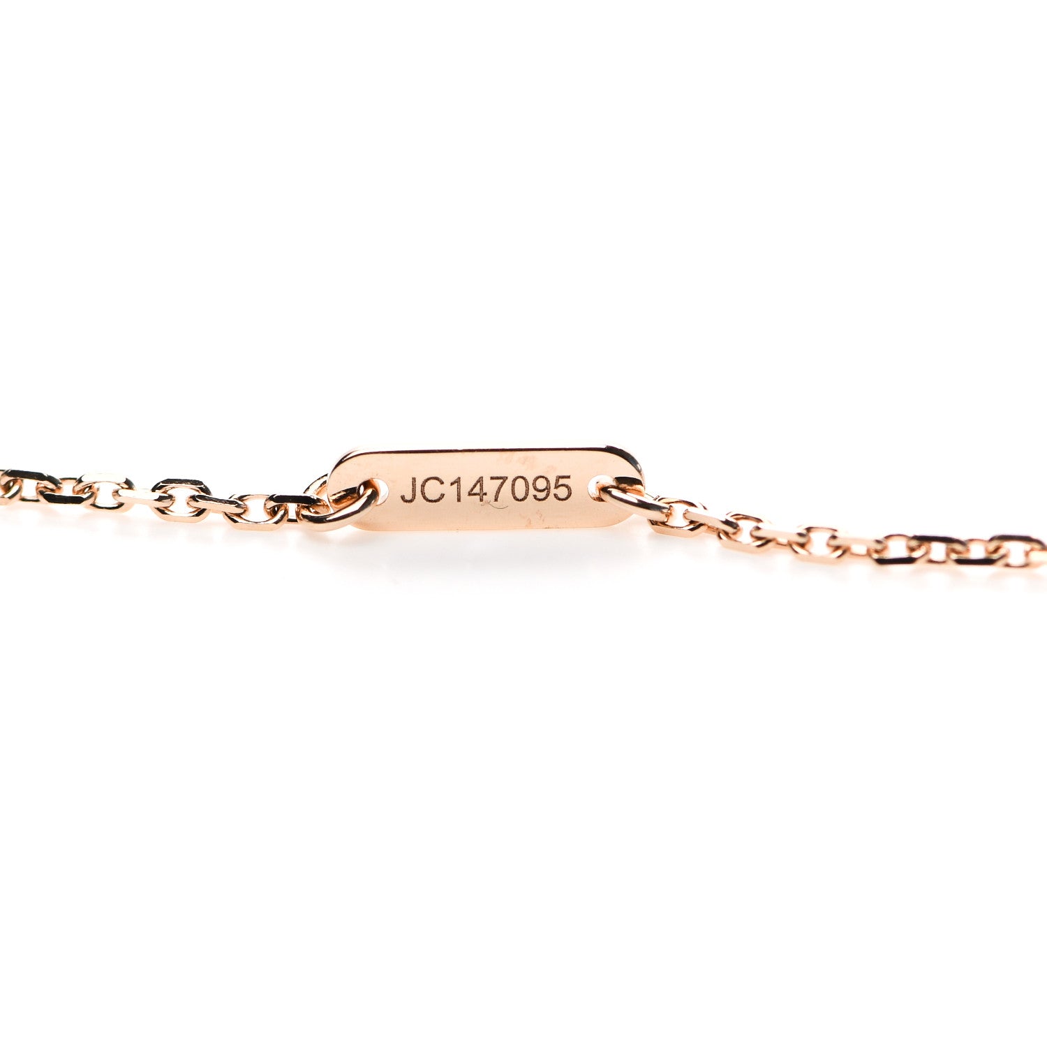 Van Cleef & Arpels 18K Rose Gold Sweet Alhambra Pendant Necklace 5 of 6