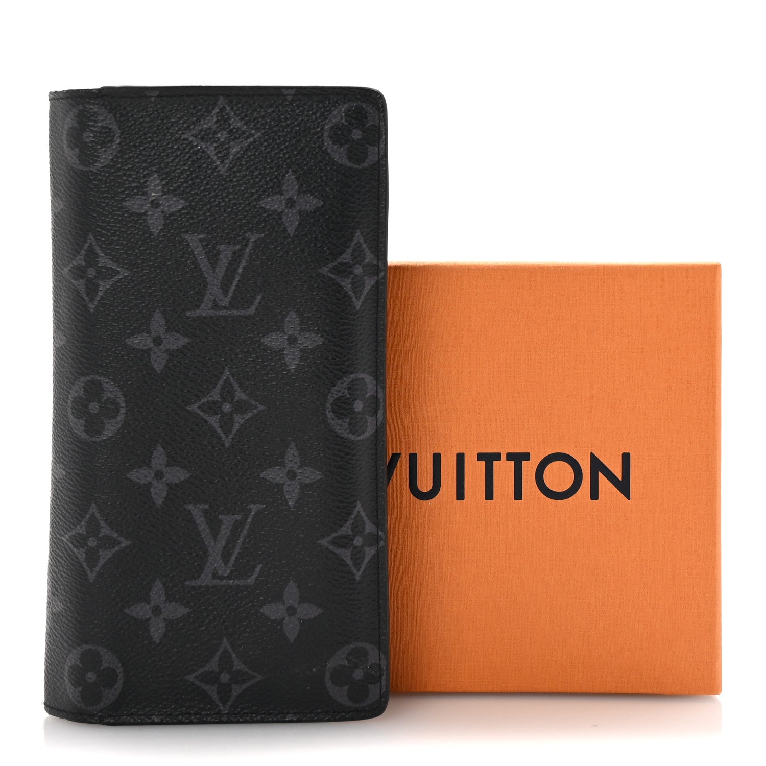 Louis Vuitton Monogram Eclipse Brazza Wallet 7 of 7