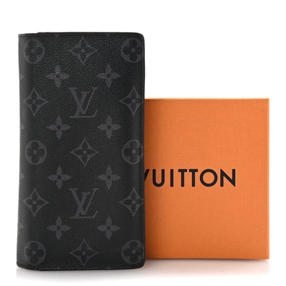 Louis Vuitton Monogram Eclipse Brazza Wallet 7 of 7