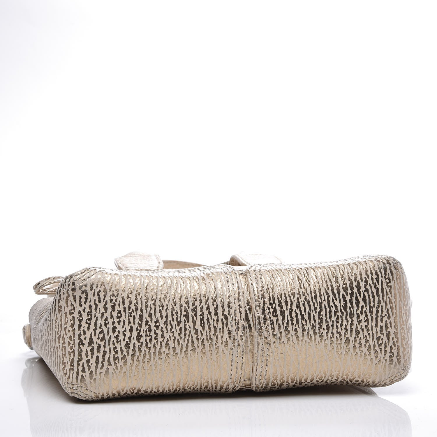 3.1 Phillip Lim 3.1 Textured Calfskin Mini Pashli Satchel Nude Platinum 3 of 10