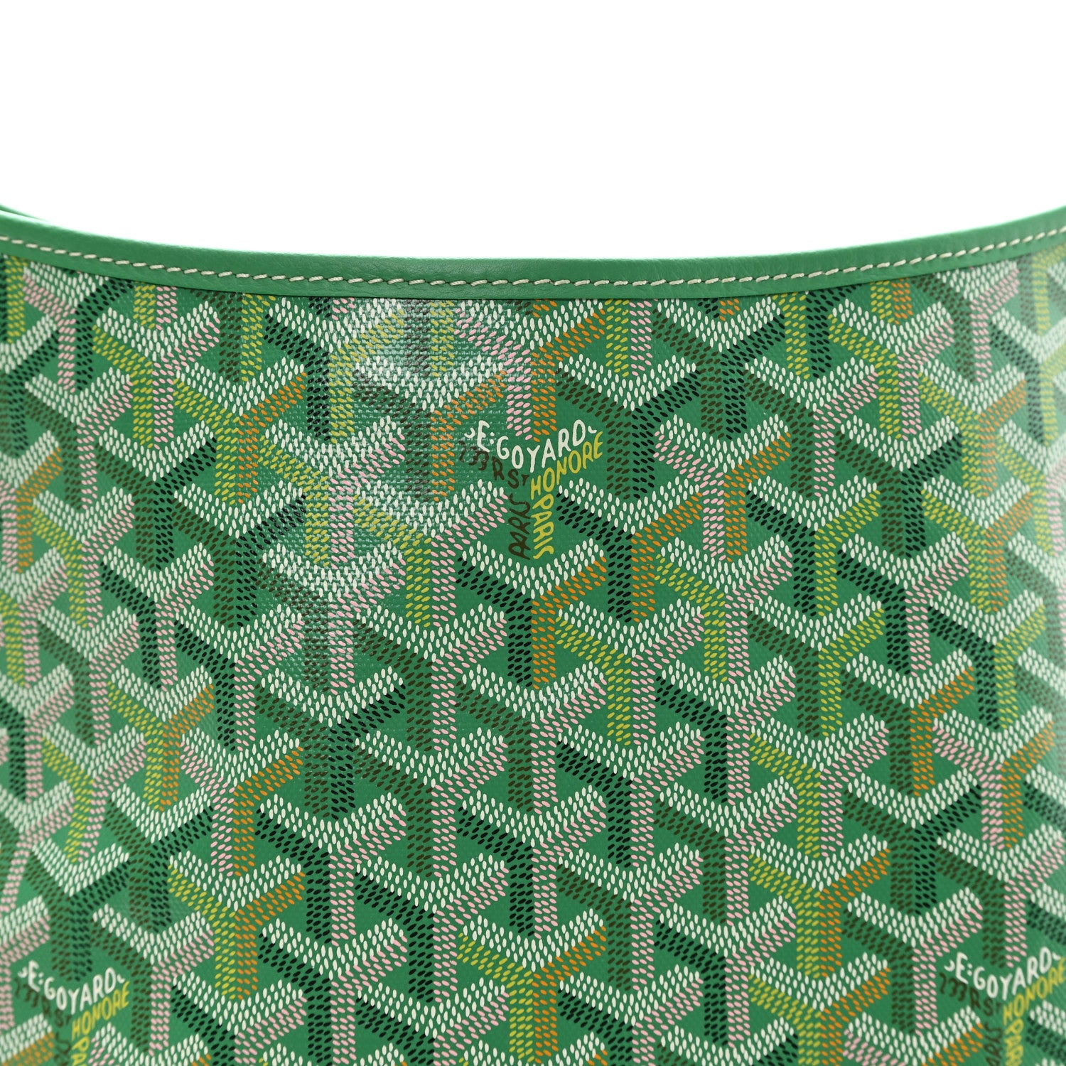 Goyard Goyardine Boheme Hobo Meadow Green 9 of 11