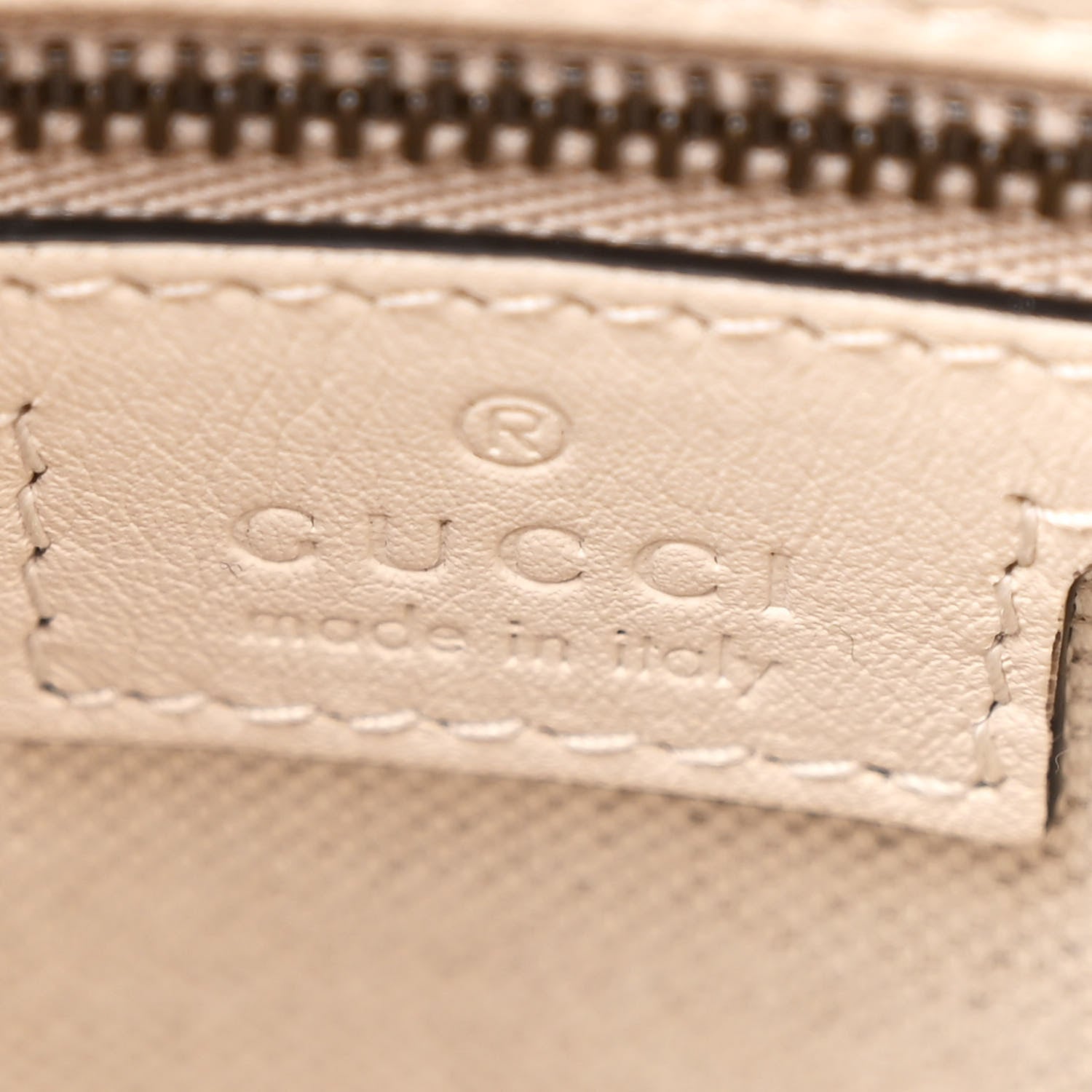 Gucci Koi Calfskin Medium Bauletto Duffle Top Handle Bag White 6 of 10