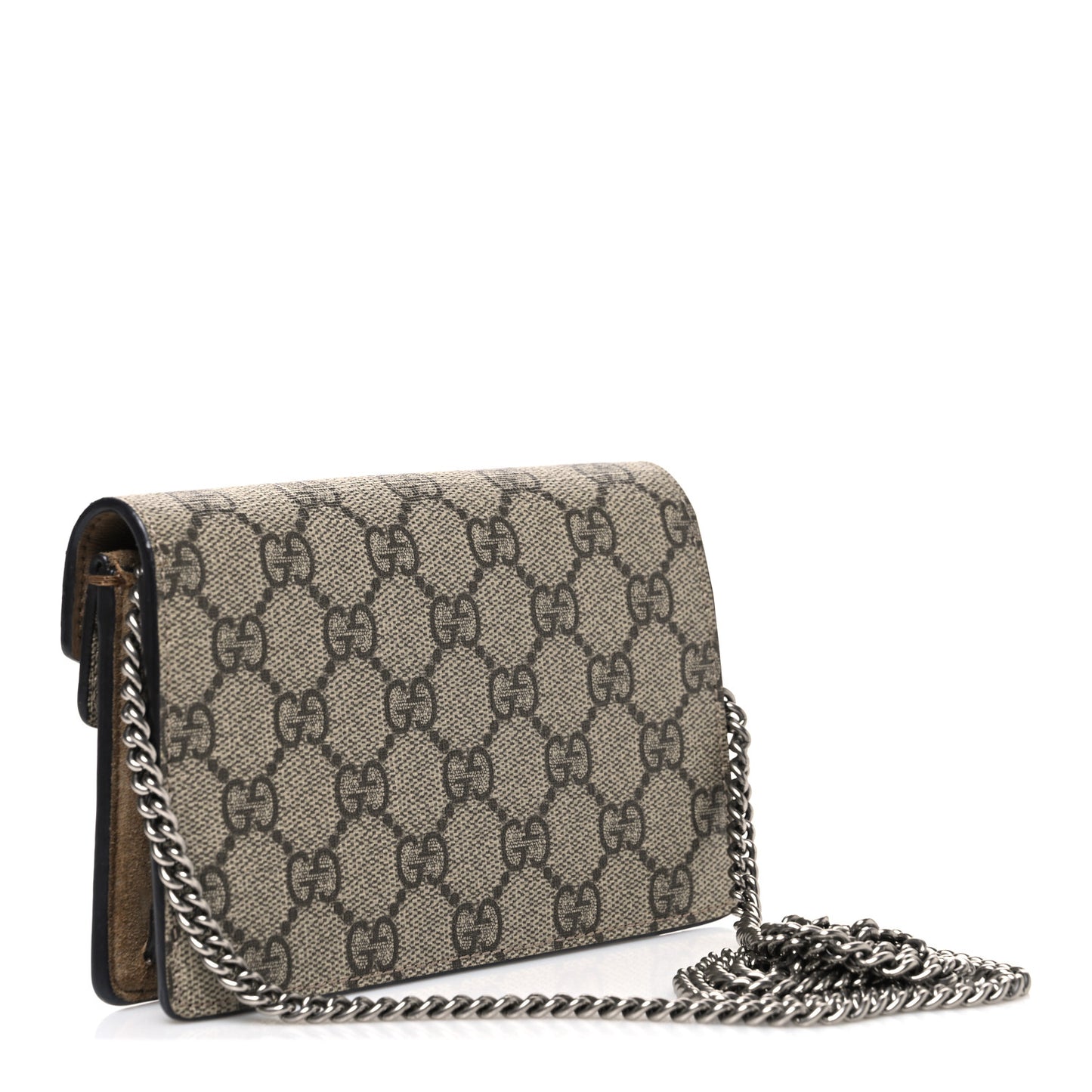 GG Supreme Monogram Super Mini Dionysus Shoulder Bag Taupe