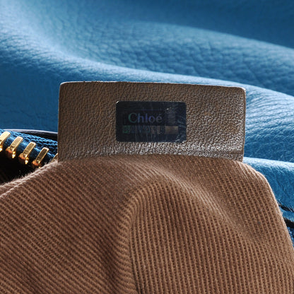 Chloe Calfskin Medium Marcie Hobo Laguna Blue 6 of 7