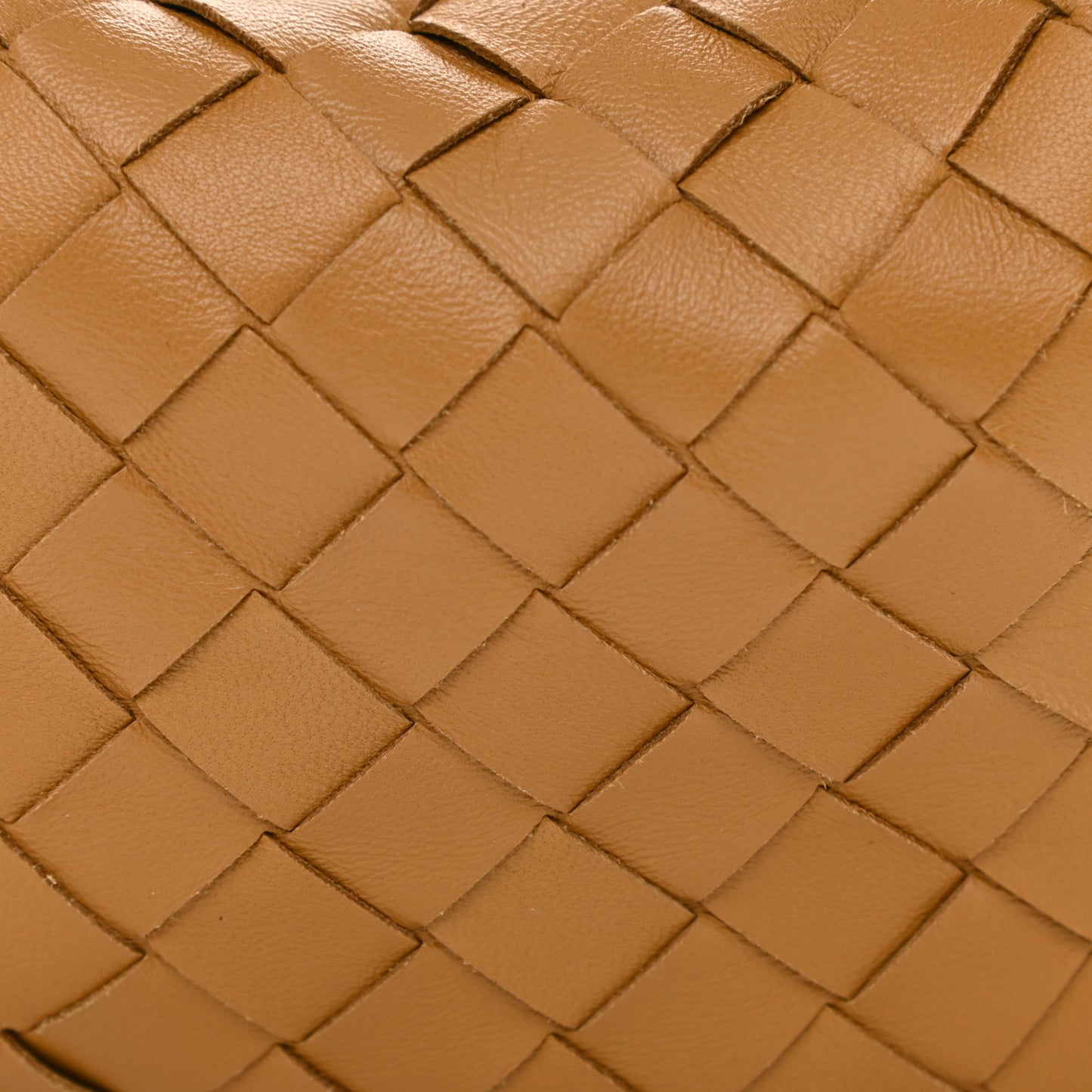 Nappa Intrecciato Mini Jodie Caramel