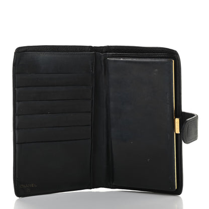 Chanel Caviar Timeless CC French Wallet Black 5 of 8