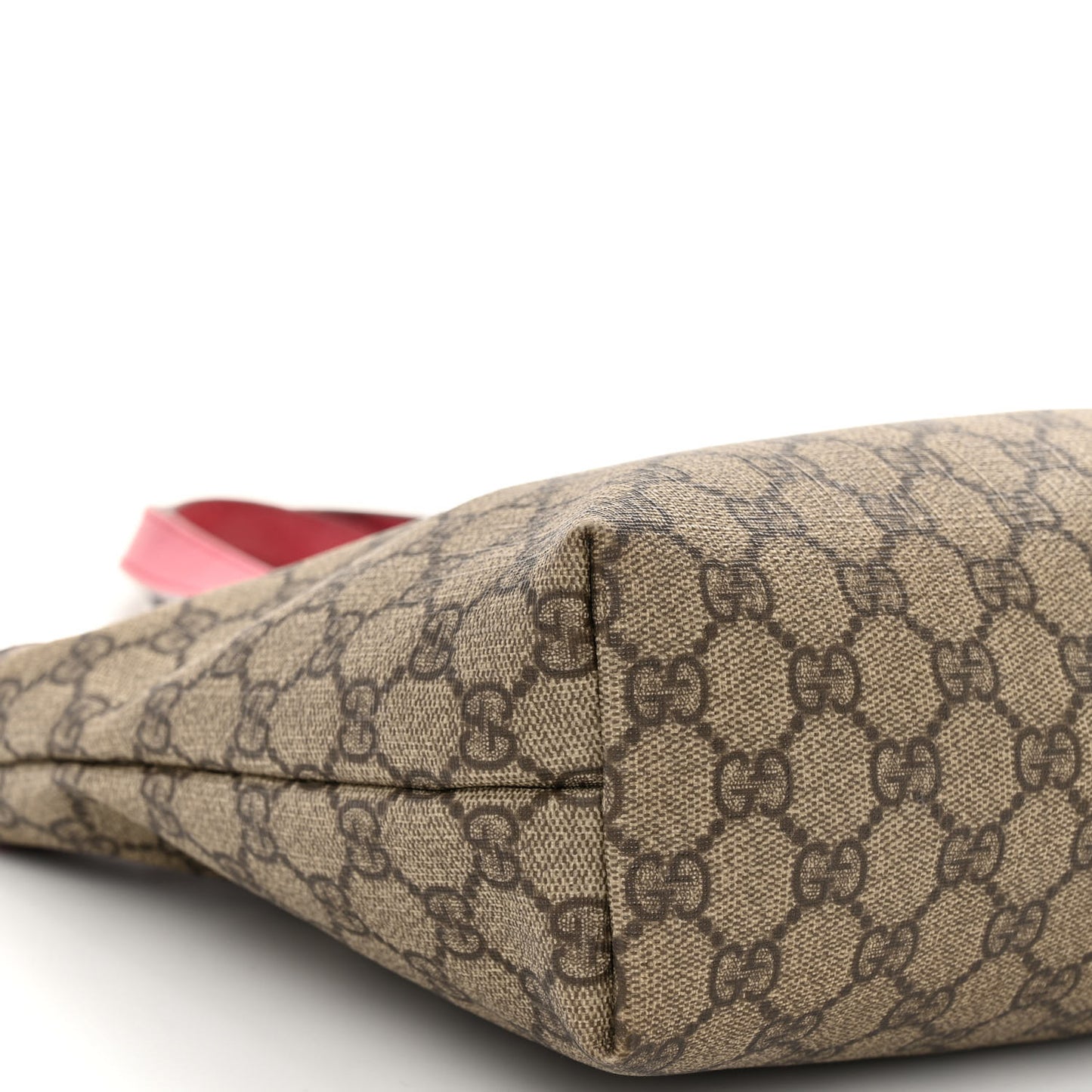 GG Supreme Monogram Small Joy Tote Red