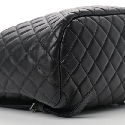 Chanel Lambskin Quilted Large Urban Spirit Backpack Black 8 of 16