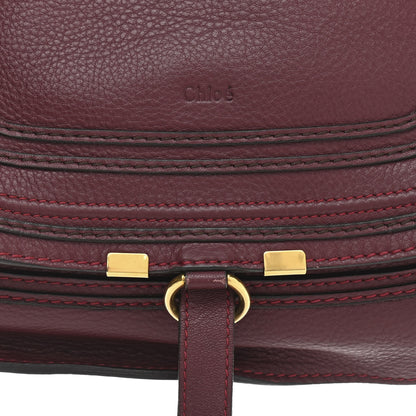 Chloe Calfskin Medium Marcie Satchel Dark Velvet 7 of 11