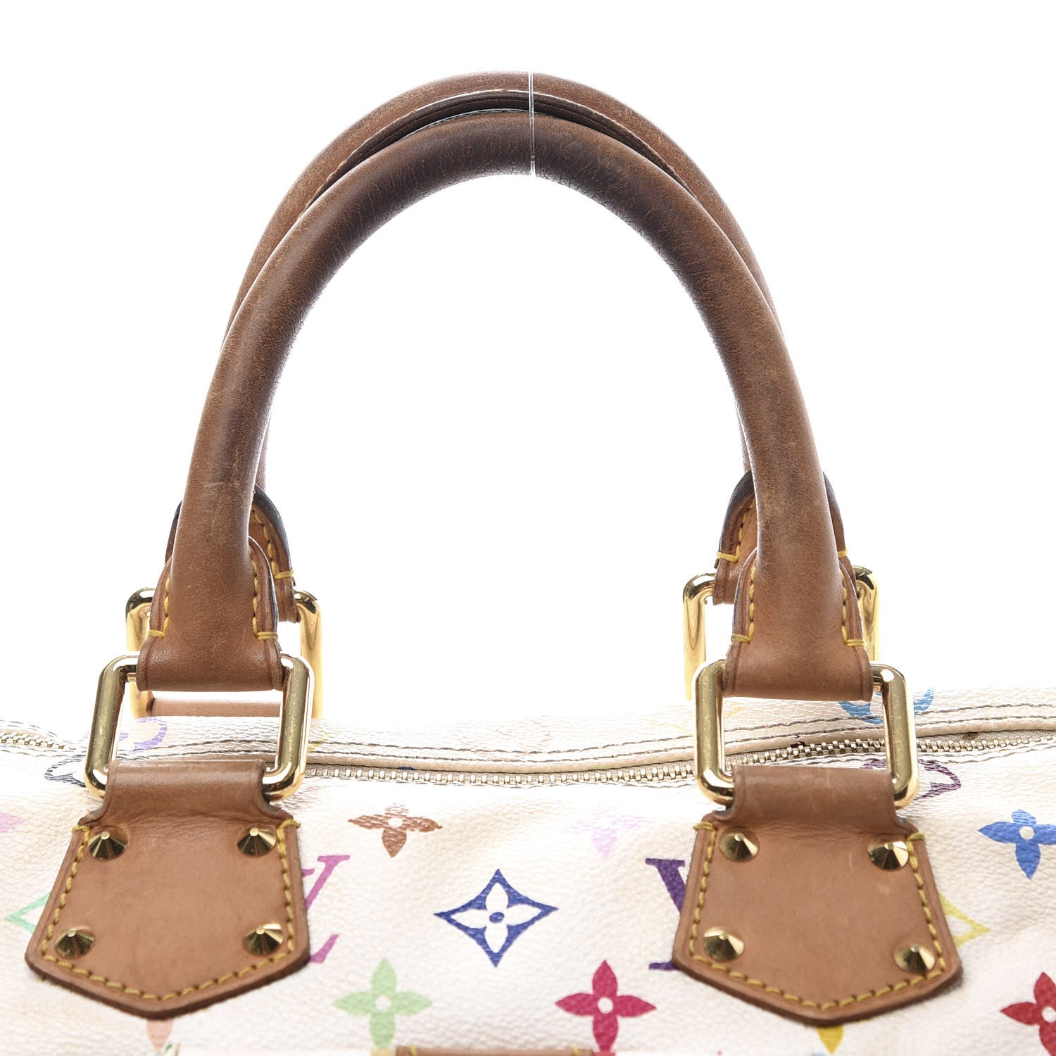 Louis Vuitton Monogram Multicolor Speedy 30 White 8 of 12