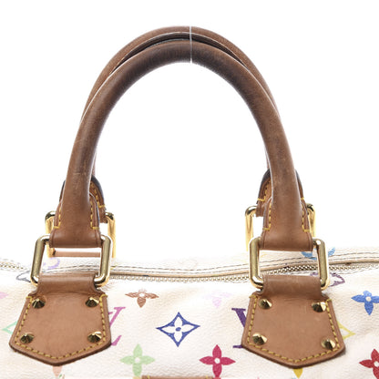 Louis Vuitton Monogram Multicolor Speedy 30 White 8 of 12