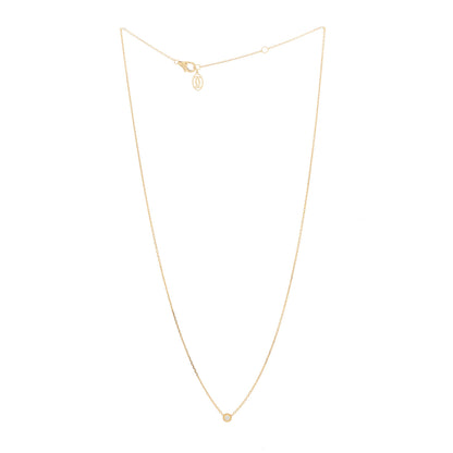 Cartier 18K Yellow Gold Diamond XS D'Amour Pendant Necklace 3 of 6