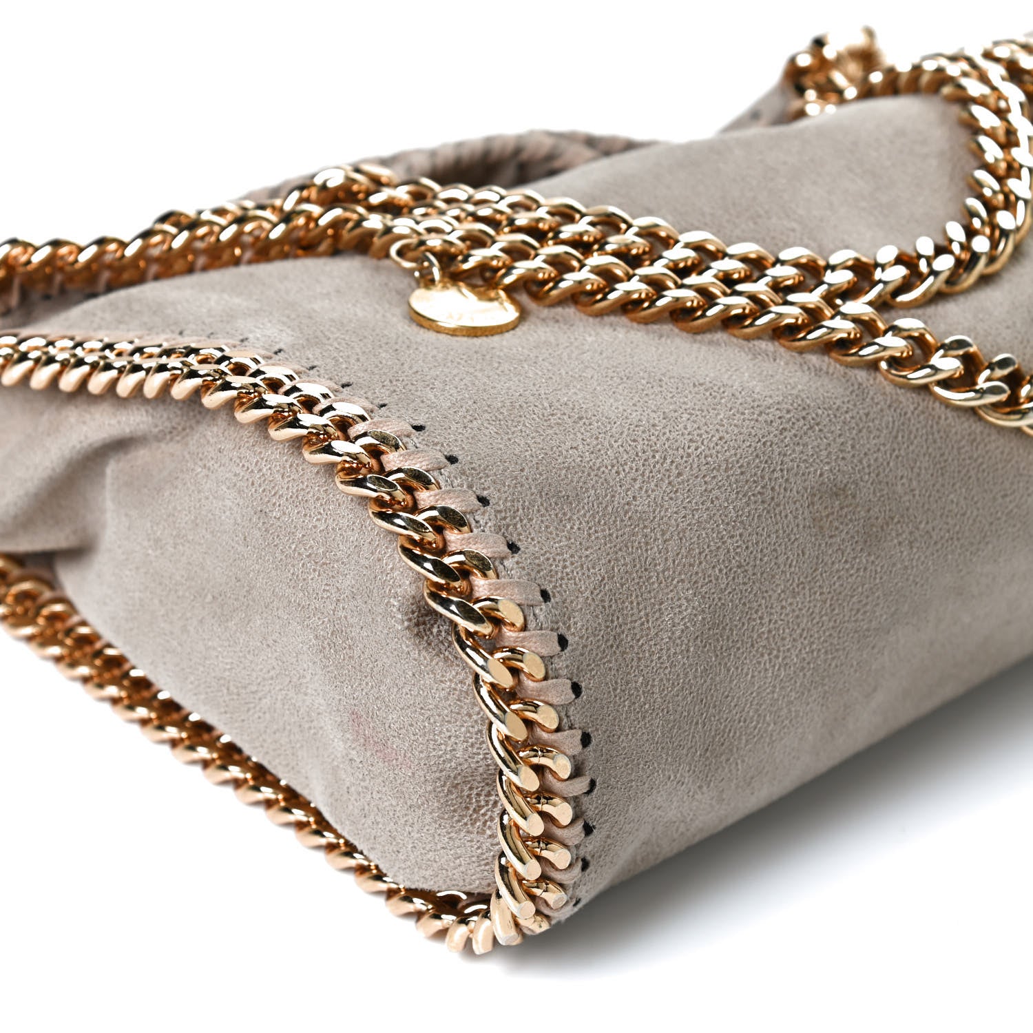 Stella McCartney Mini Falabella Fold Over Tote Clotted Cream 13 of 13