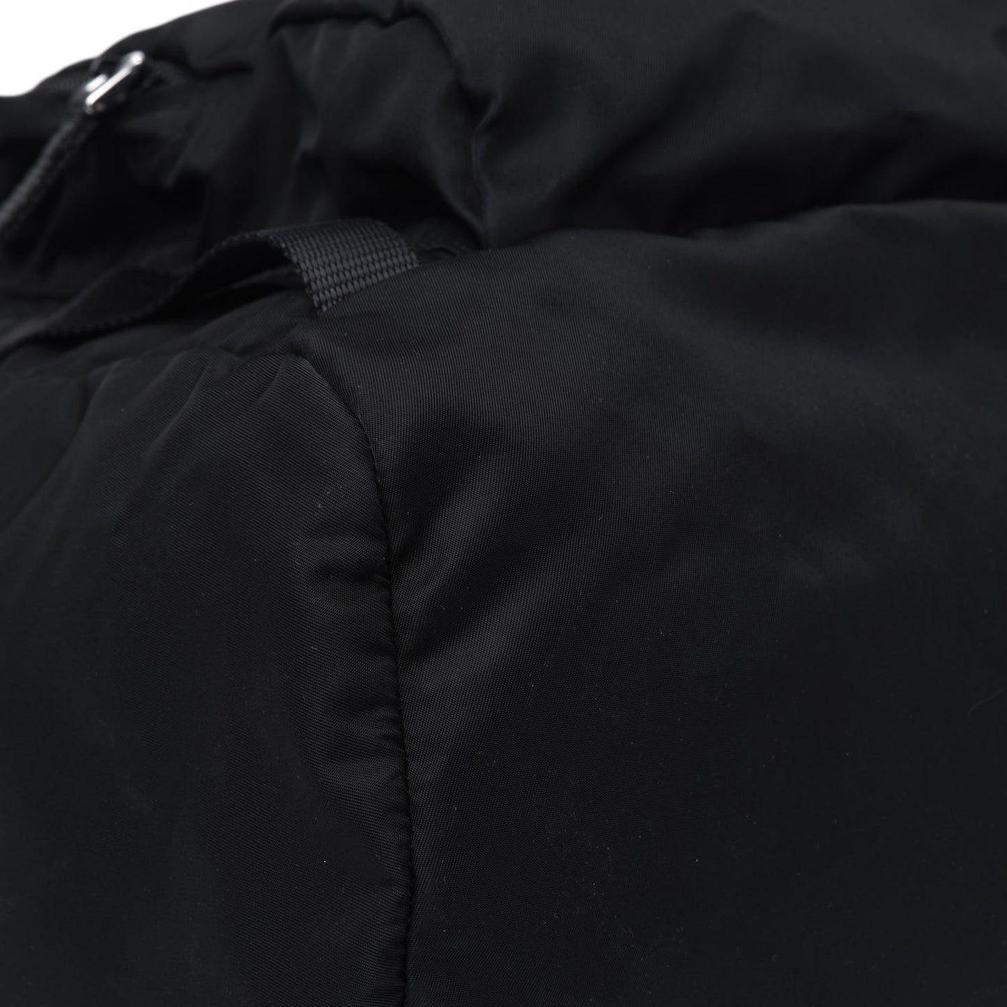 Tessuto Nylon Montagna Double Buckle Backpack Black