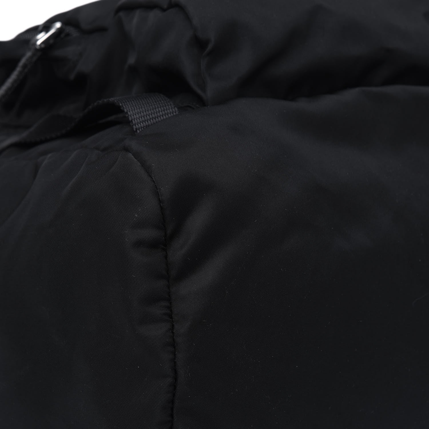 Prada Tessuto Nylon Montagna Double Buckle Backpack Black 8 of 13