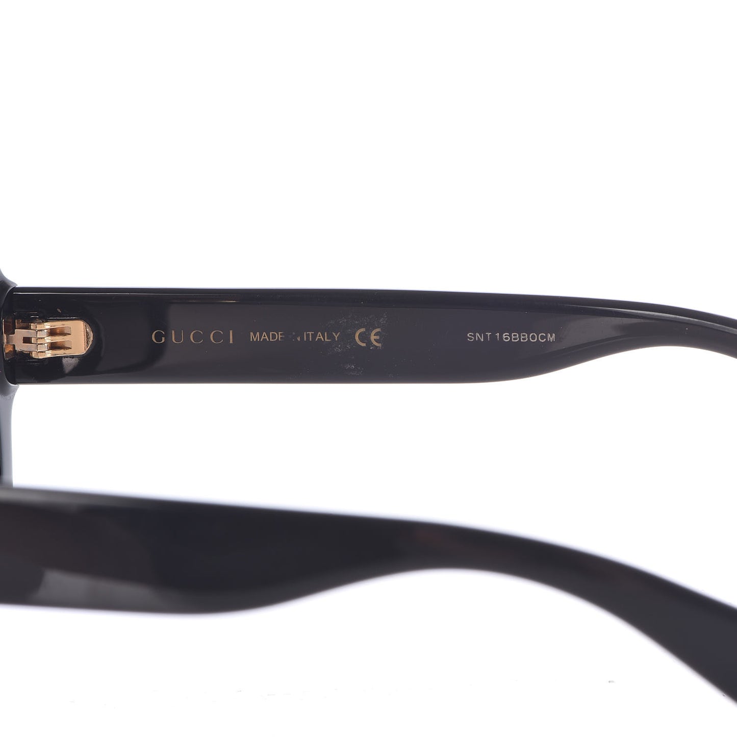 Oversize Square GG 0036S Sunglasses Black