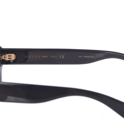 Gucci Oversize Square GG 0036S Sunglasses Black 6 of 7