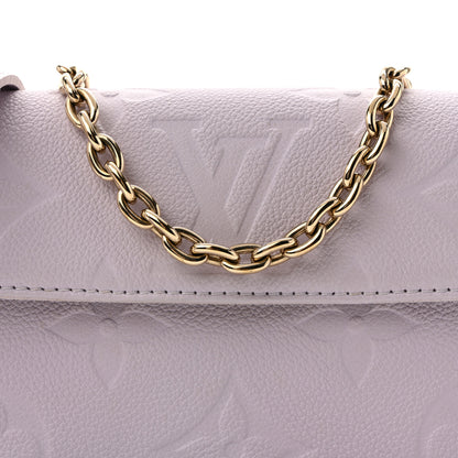 Louis Vuitton Empreinte Monogram Giant Ivy Wallet On Chain Misty Lilac 7 of 13