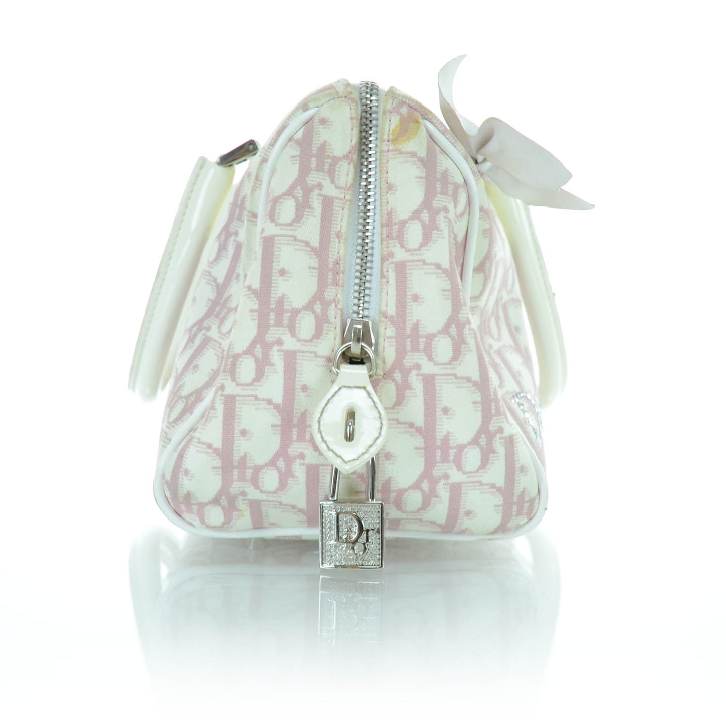 Monogram Girly Boston Bag Pink