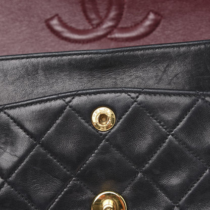 Chanel Lambskin Quilted Small Double Flap Black 11 of 16