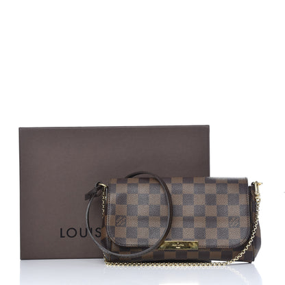 Louis Vuitton Damier Ebene Favorite PM 10 of 12