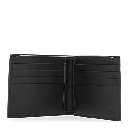 Gucci Plutone Calfskin Logo Bi-Fold Wallet Black 5 of 7