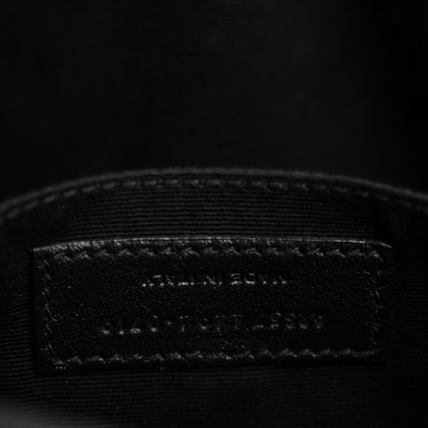 Saint Laurent Calfskin Matelasse Monogram Monochrome Lou Camera Bag Black 7 of 11