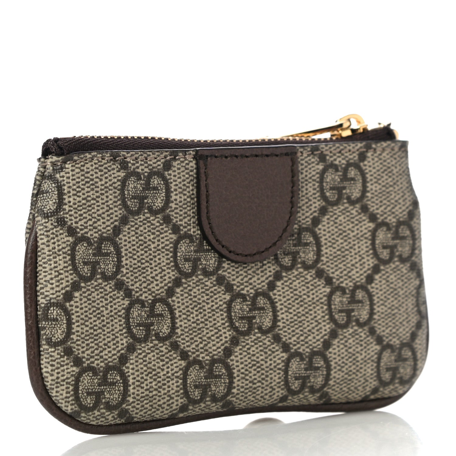 Gucci GG Supreme Monogram Web Ophidia Key Case Beige New Acero 3 of 11