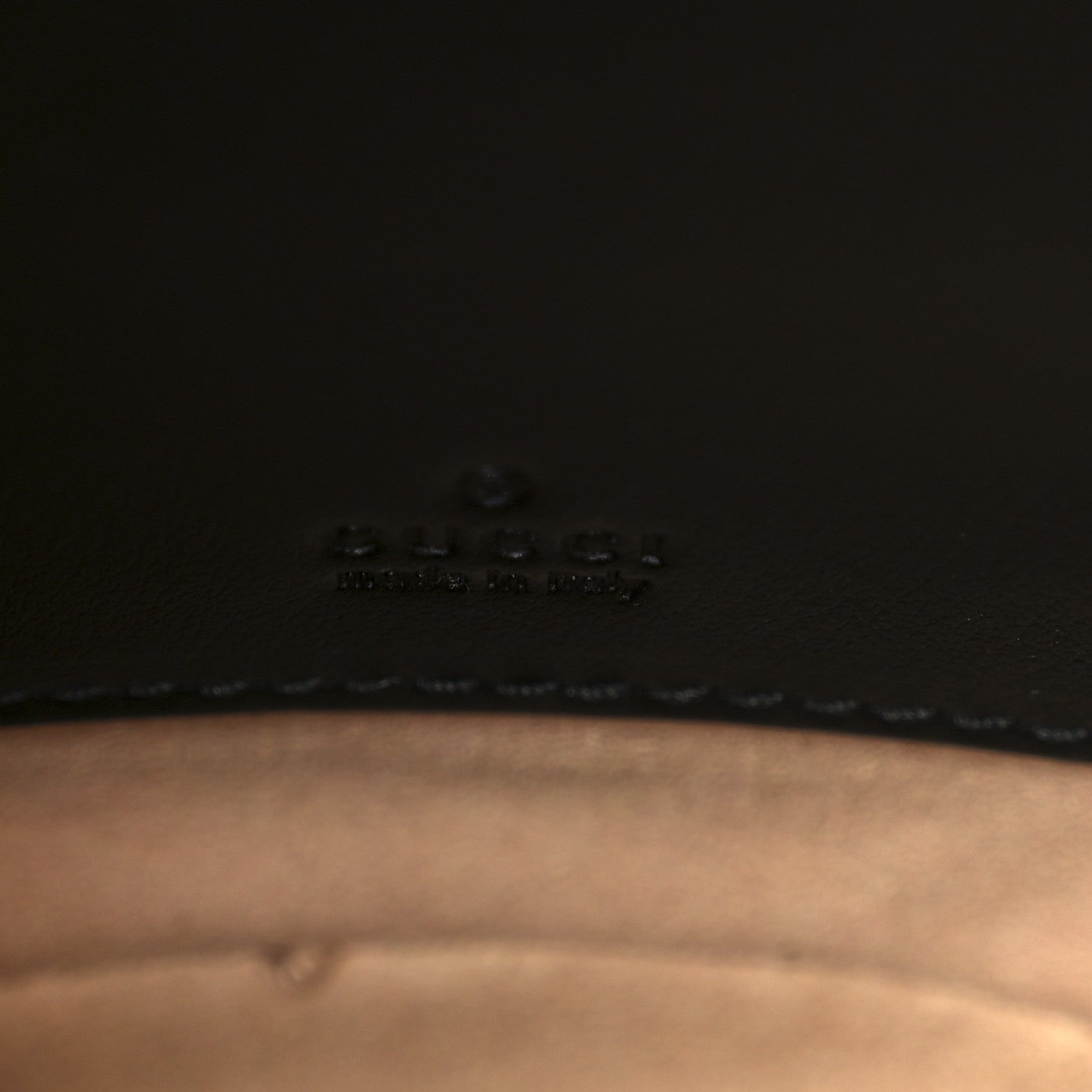Gucci Calfskin Matelasse Mini GG Marmont 2.0 Bucket Bag Black 6 of 11