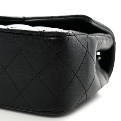 Chanel Lambskin Quilted Mini Rectangular Flap Black 10 of 10