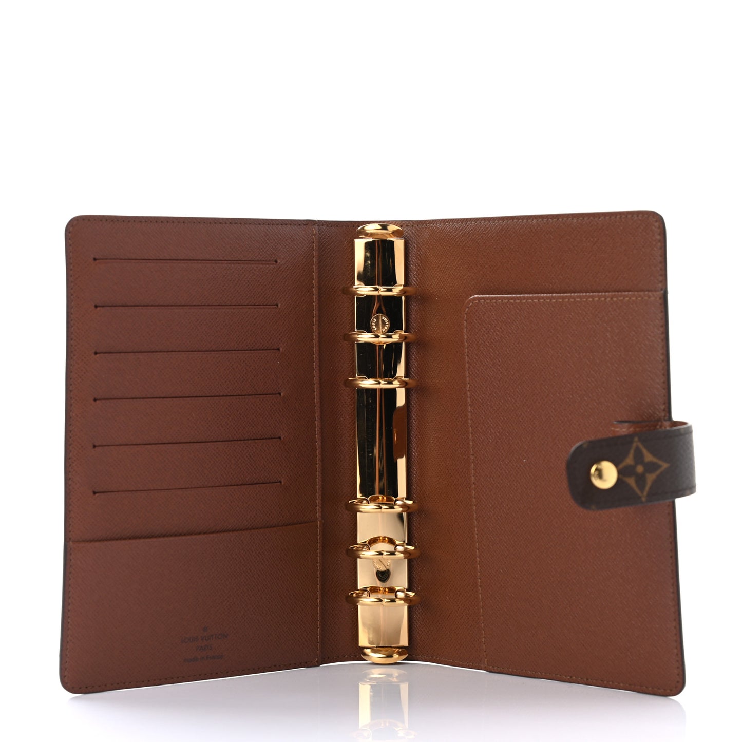 Monogram Medium Ring Agenda Cover
