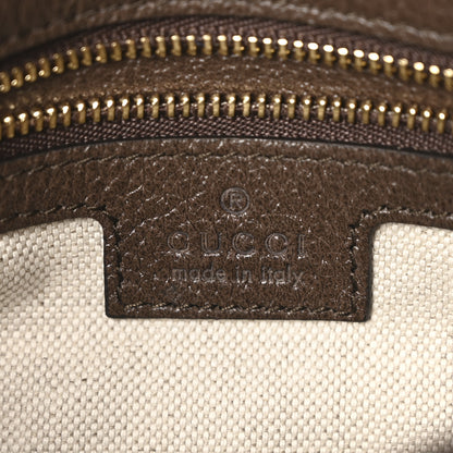 Gucci GG Supreme Monogram Textured Dollar Calfskin Blondie Chain Shoulder Flap Bag Beige Ebony New Acero 6 of 10